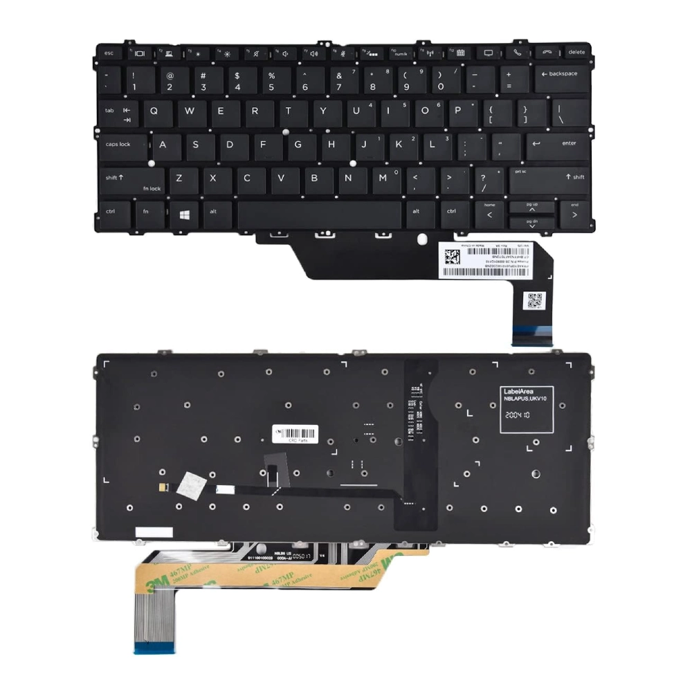 Teksus Laptop Keyboard For HP 1030 G3 With Backlight view 2